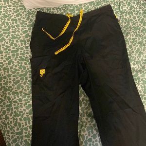 WonderWink Black Scrub Pants NWT